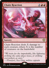 Reação em Cadeia / Chain Reaction - Magic: The Gathering - MoxLand